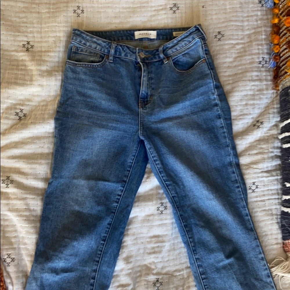 High rise crop jean from PacSun